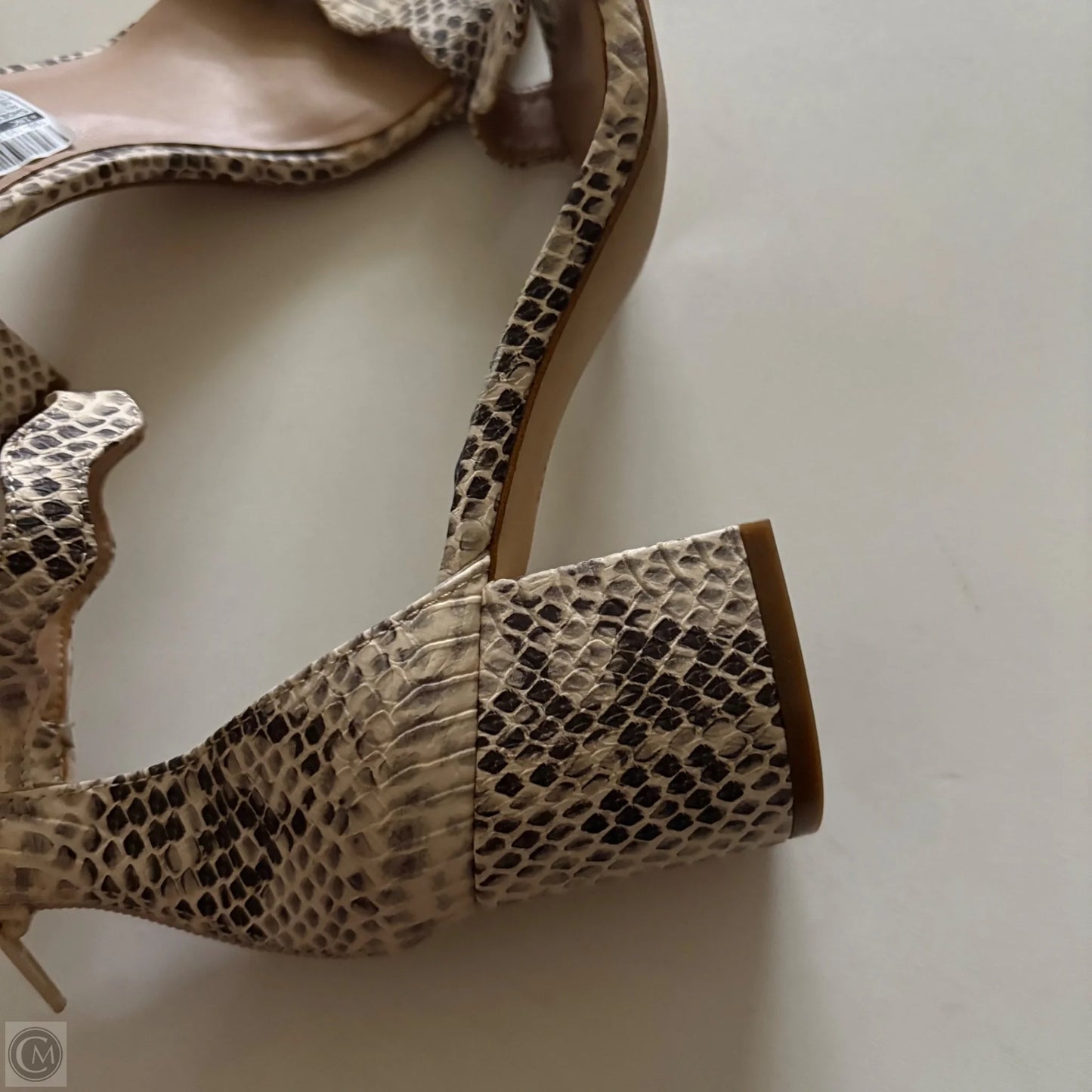 Shoes Heels Block By Inc In Animal Print, Size: 8