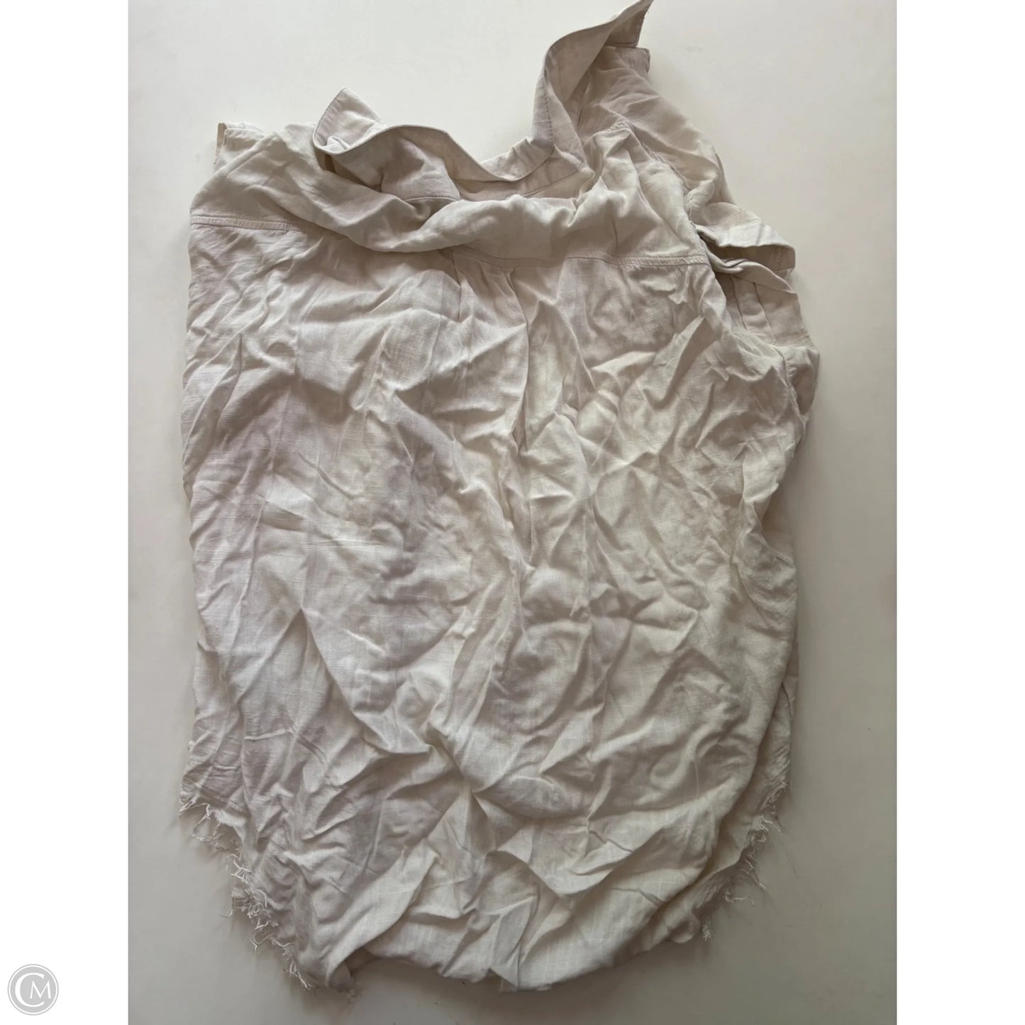 Top Short Sleeve By Umgee In Cream, Size: S