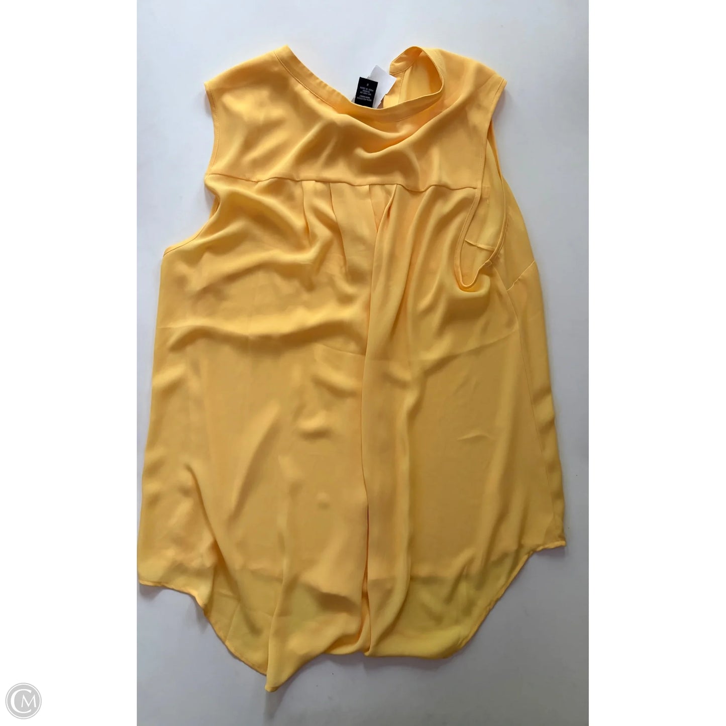 Blouse Sleeveless By Torrid In Yellow, Size: 2x