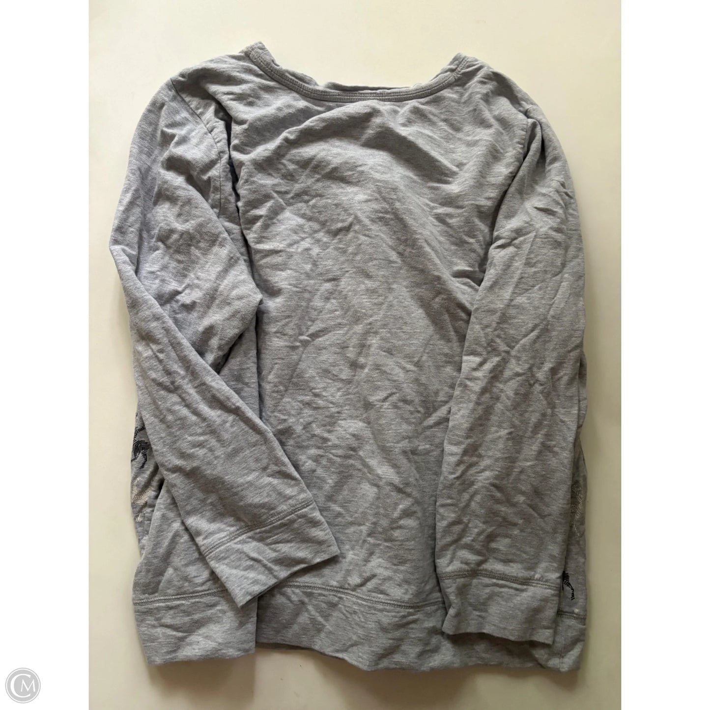 Sweatshirt Crewneck By Style And Company In Grey, Size: 3x