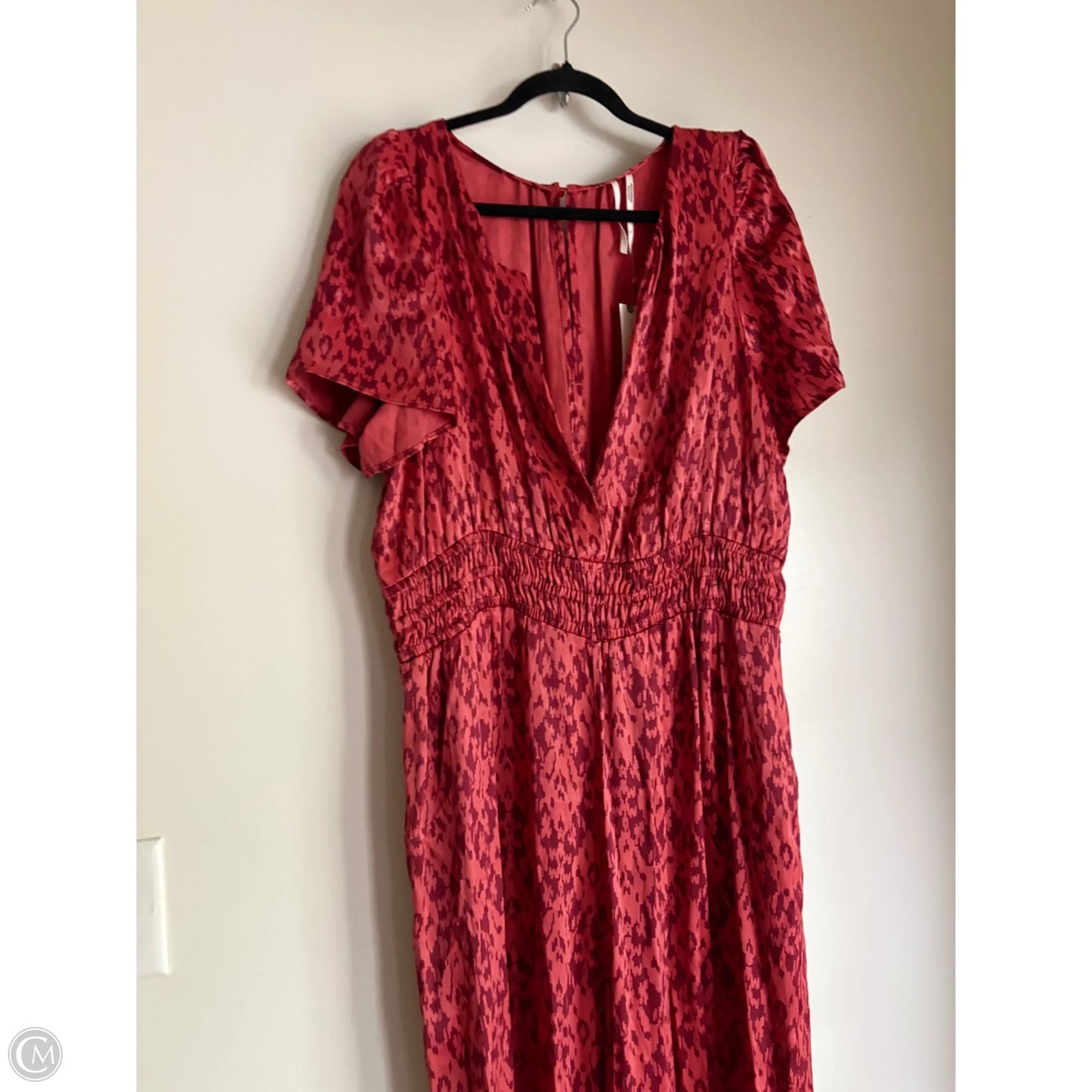 Jumpsuit By Anthropologie In Orange, Size: Xl