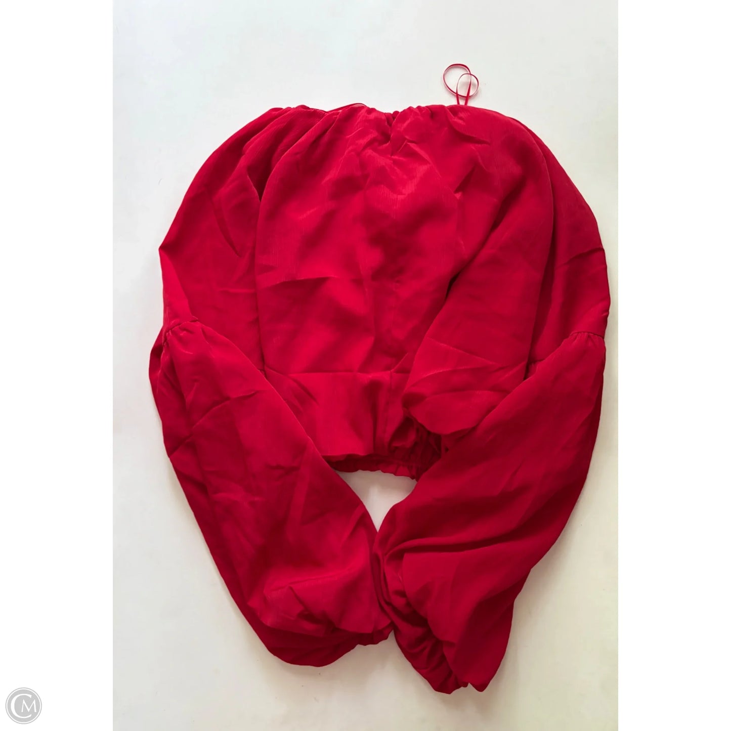 Blouse Long Sleeve By Hyfve In Red, Size: L