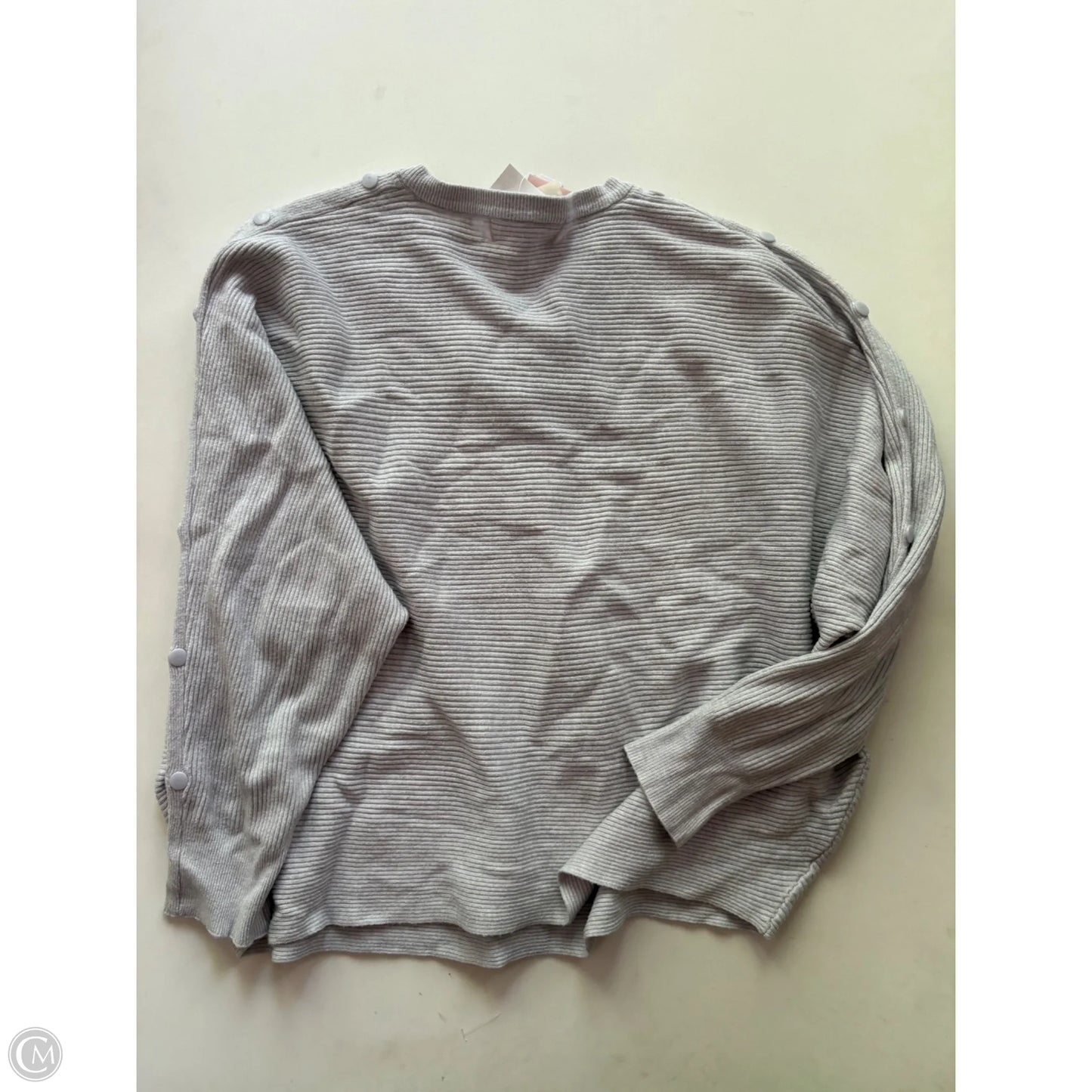 Sweater By Philosophy In Grey, Size: 2x