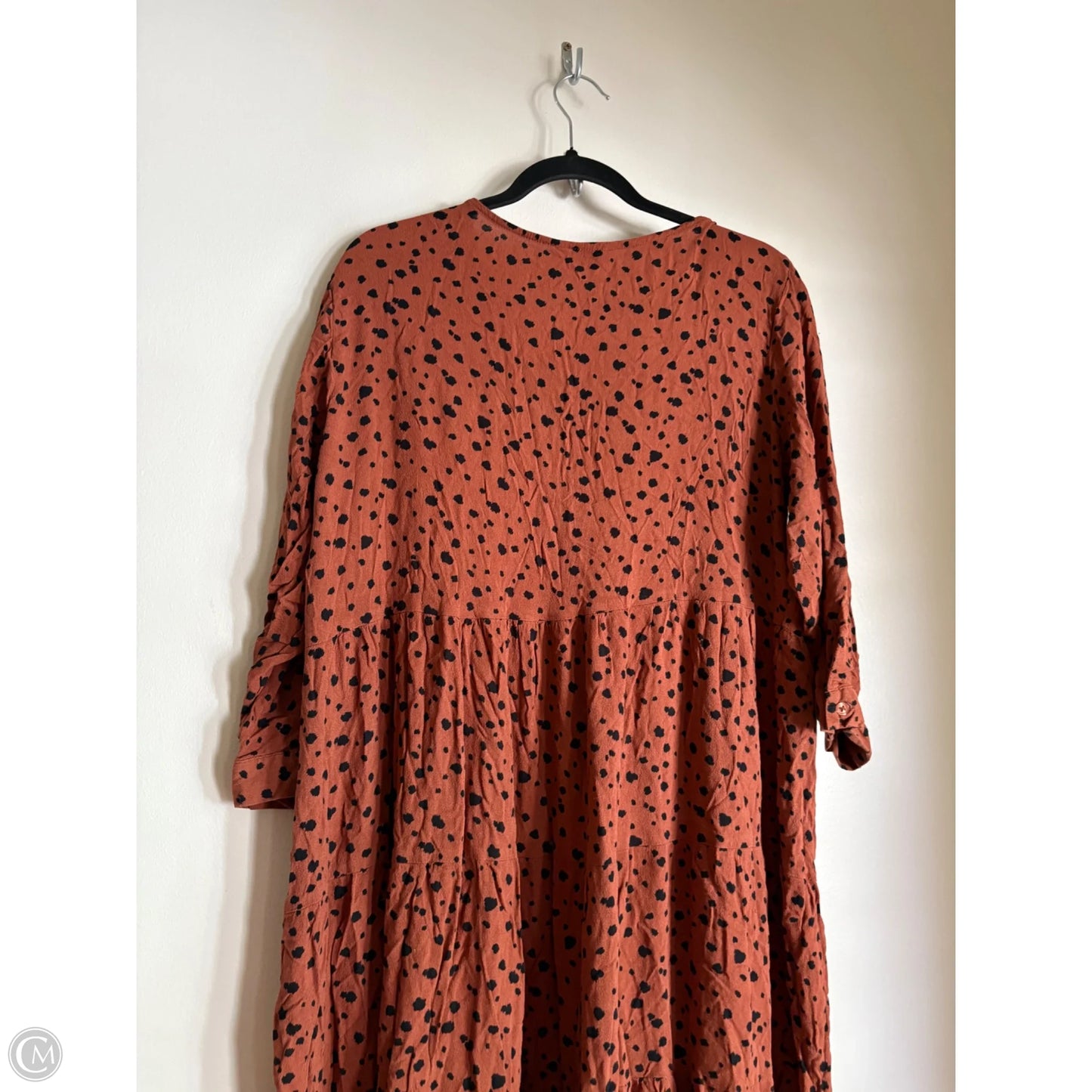 Dress Casual Maxi By Time And Tru In Animal Print, Size: Xl