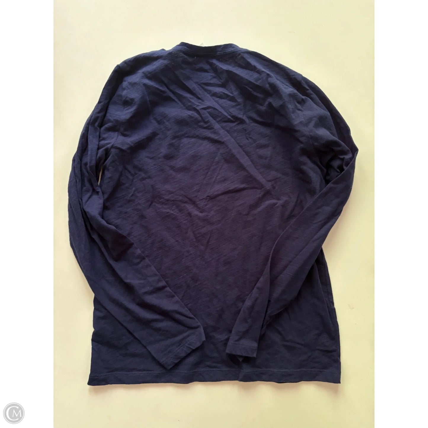 Top Long Sleeve By J. Crew In Navy, Size: M