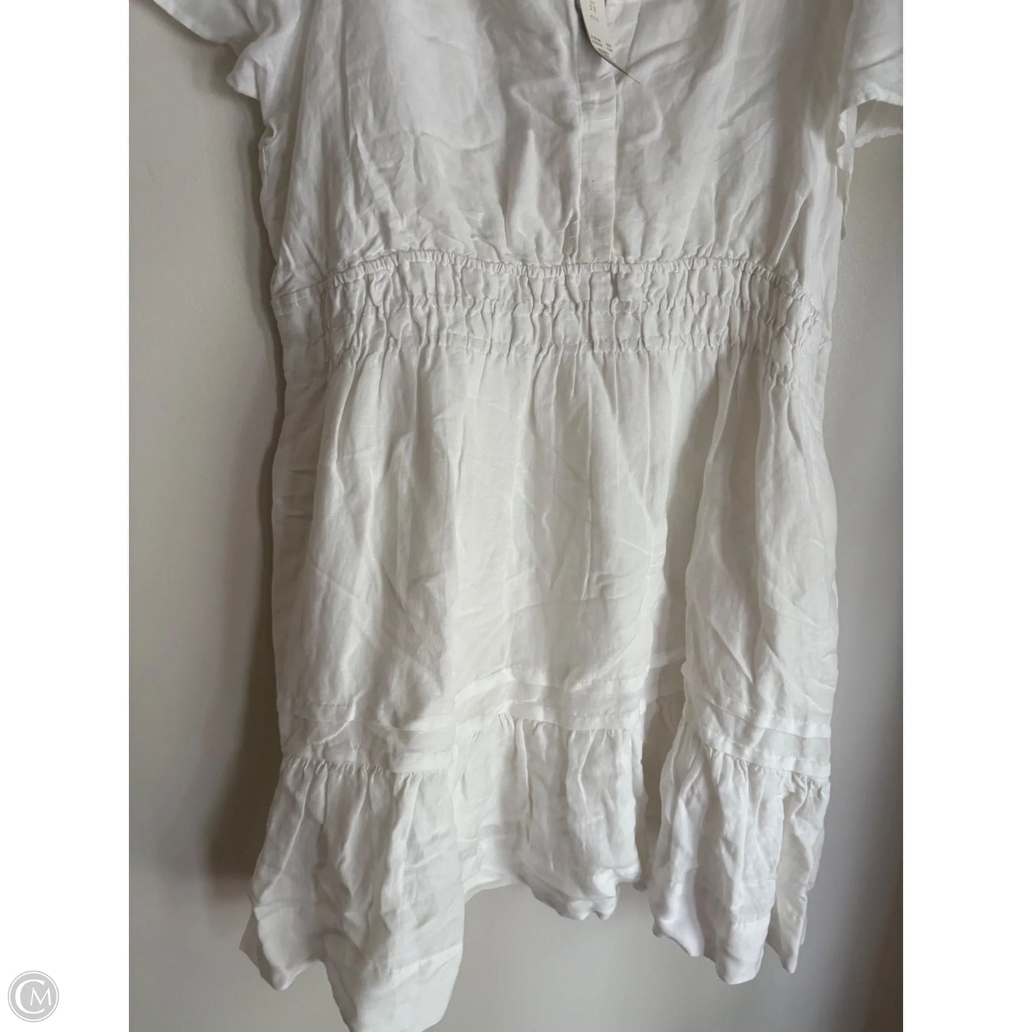 Dress Work By Anthropologie In White, Size: 2x