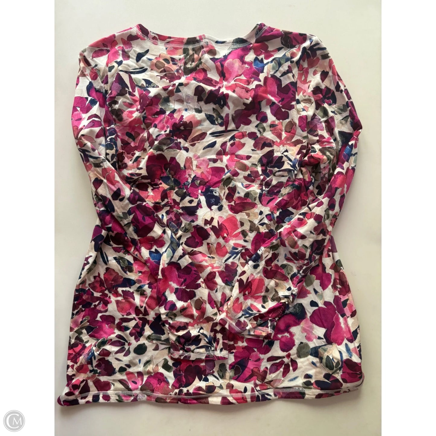 Top Long Sleeve By Talbots In Multi-colored, Size: Xl