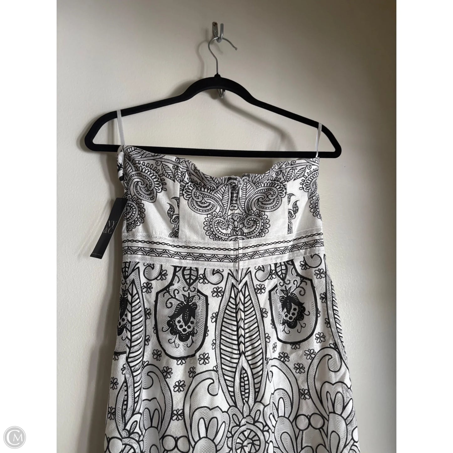 Dress Party Midi By New York And Co In White, Size: Xs