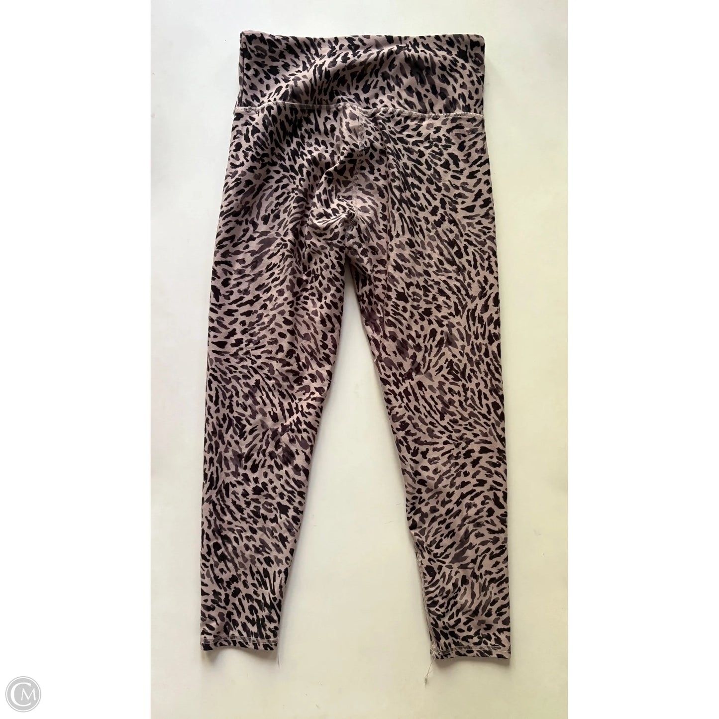 Athletic Leggings By Jessica Simpson In Animal Print, Size: L