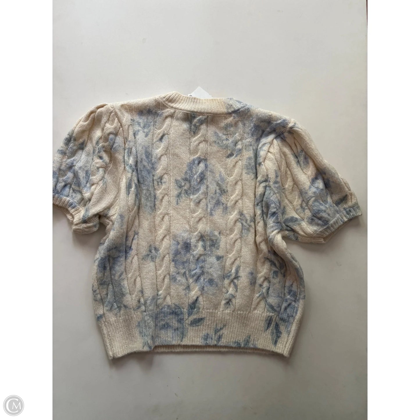 Sweater Short Sleeve By Sincerely Jules In Cream, Size: M