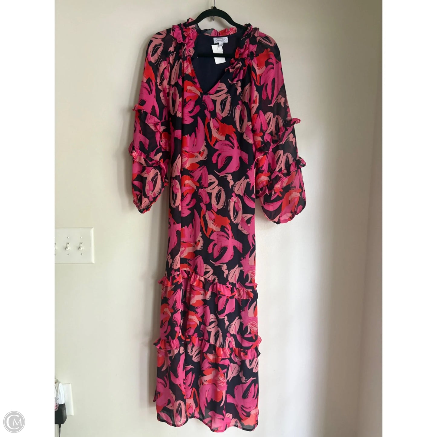Dress Casual Maxi By Mudpie In Multi-colored, Size: S