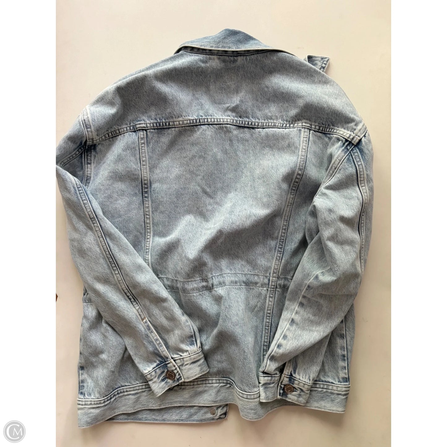 Jacket Denim By Gap In Blue, Size: S