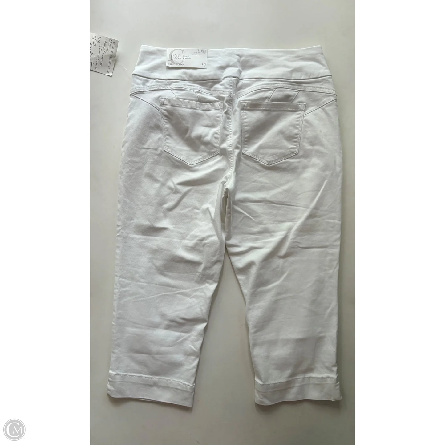 Jeans Cropped By Cato In White, Size: 12