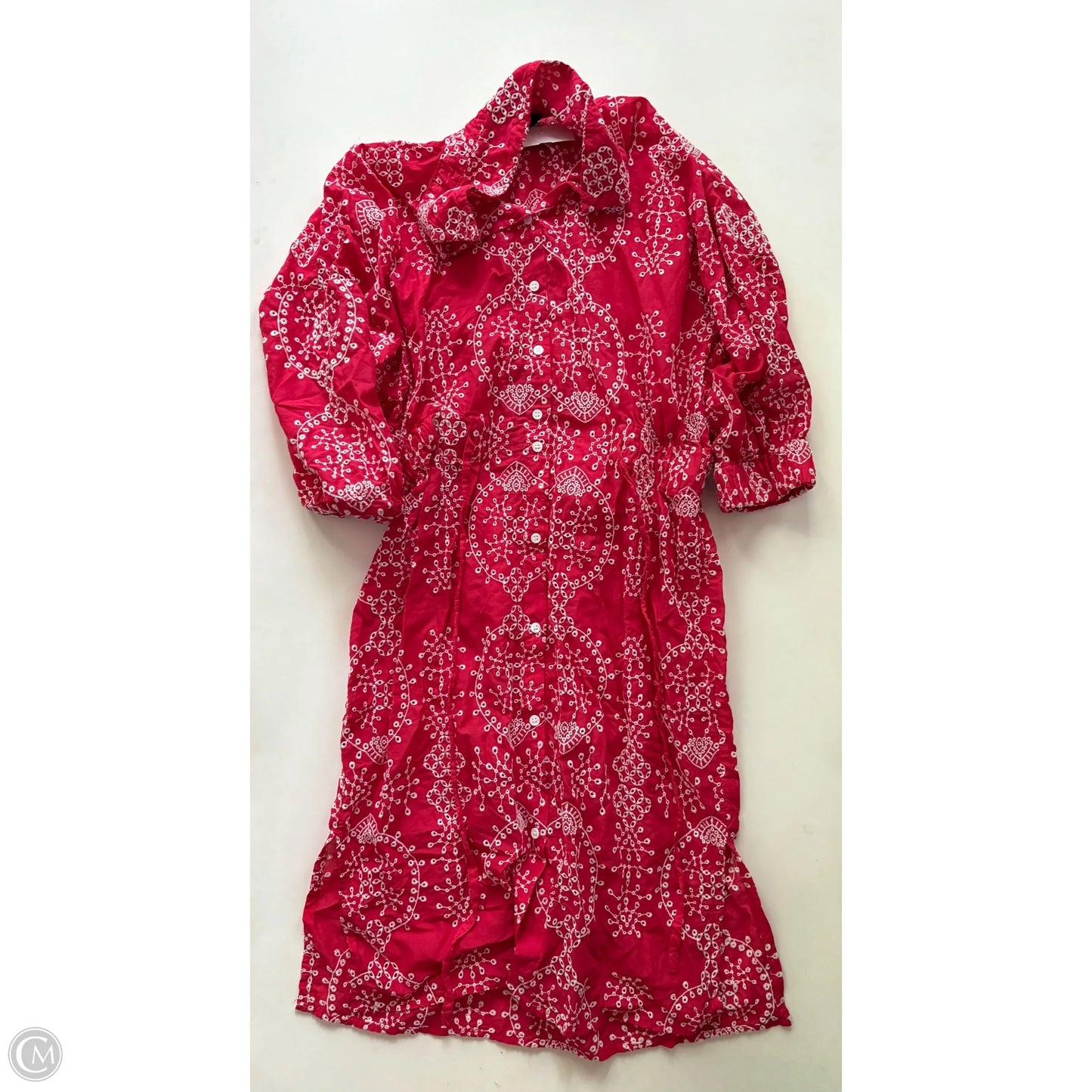 Dress Casual Maxi By Zara In Red, Size: S