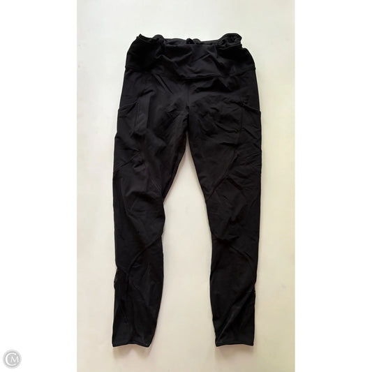 Athletic Leggings By Lululemon In Black, Size: M