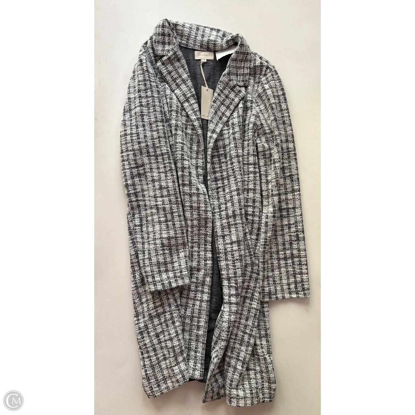 Blazer By Melloday In Black & White, Size: M