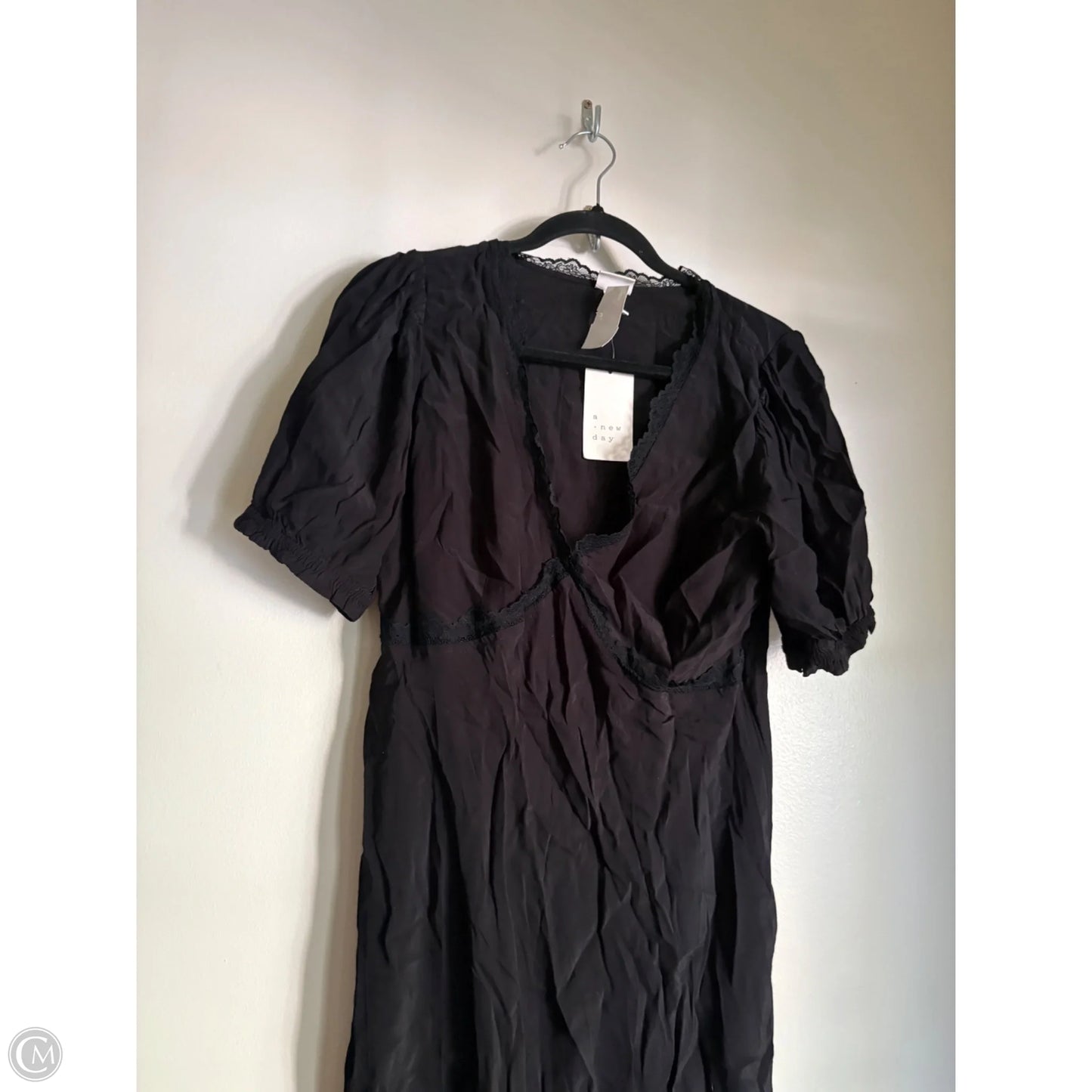 Dress Casual Maxi By A New Day In Black, Size: M