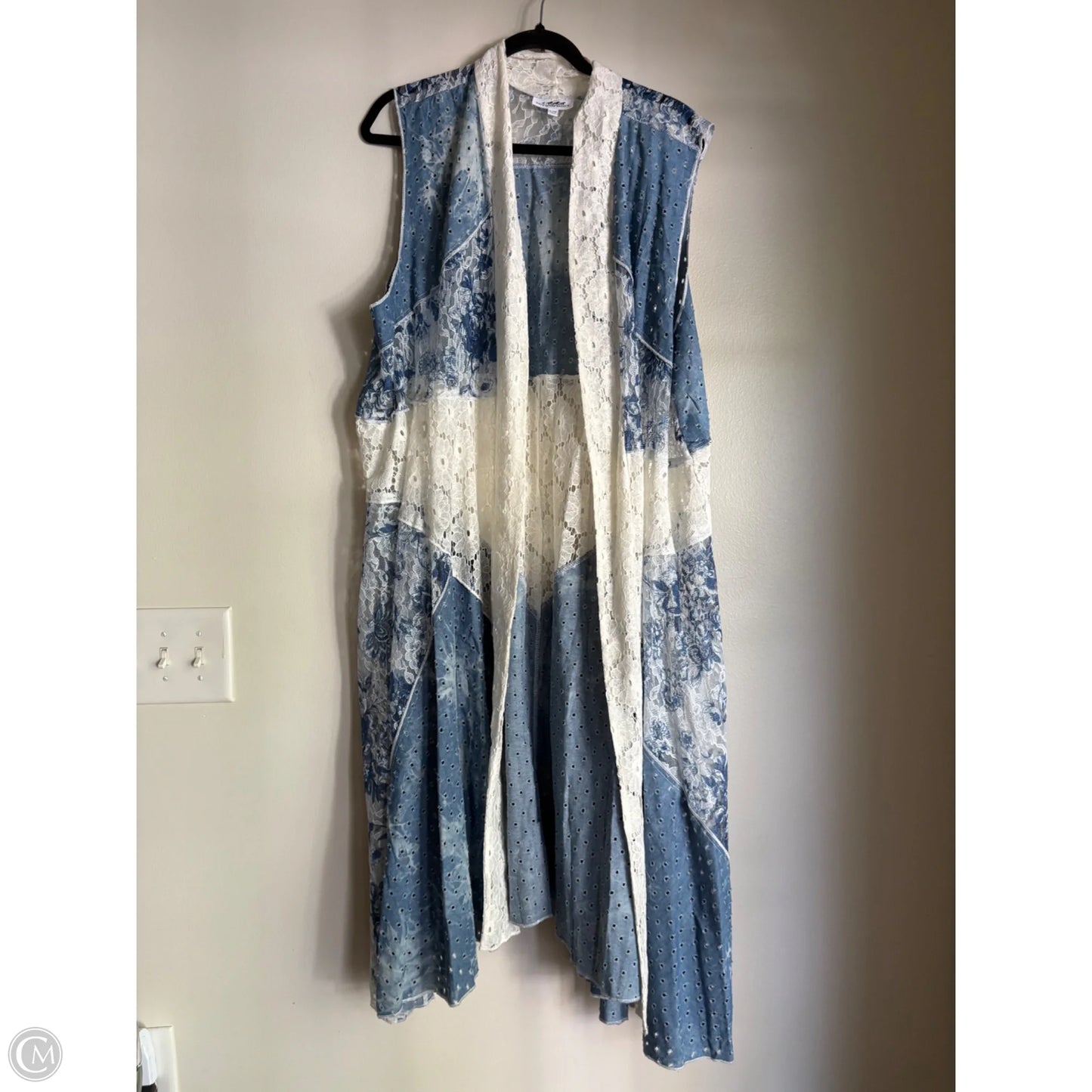 Kimono By Back in the Saddle In Blue, Size: Xl