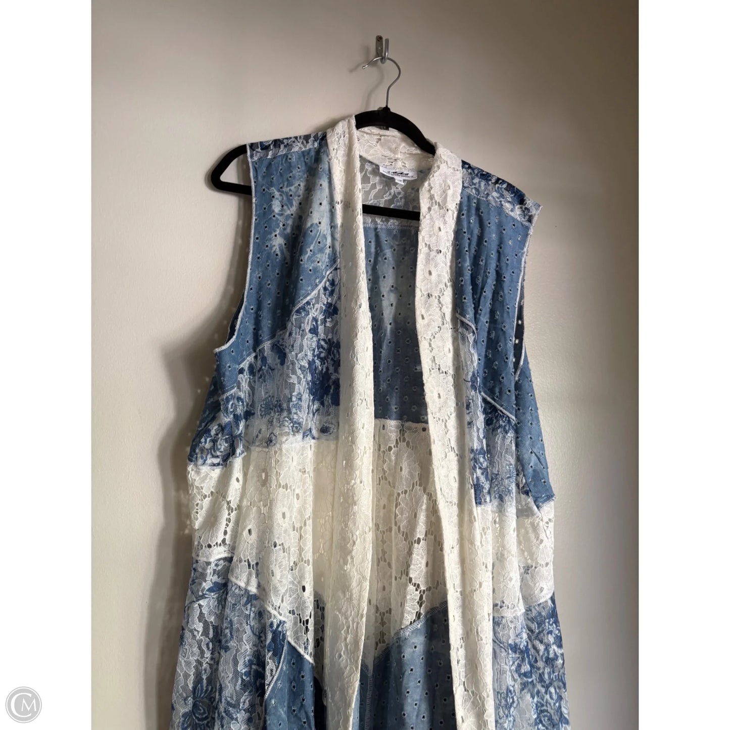 Kimono By Back in the Saddle In Blue, Size: Xl