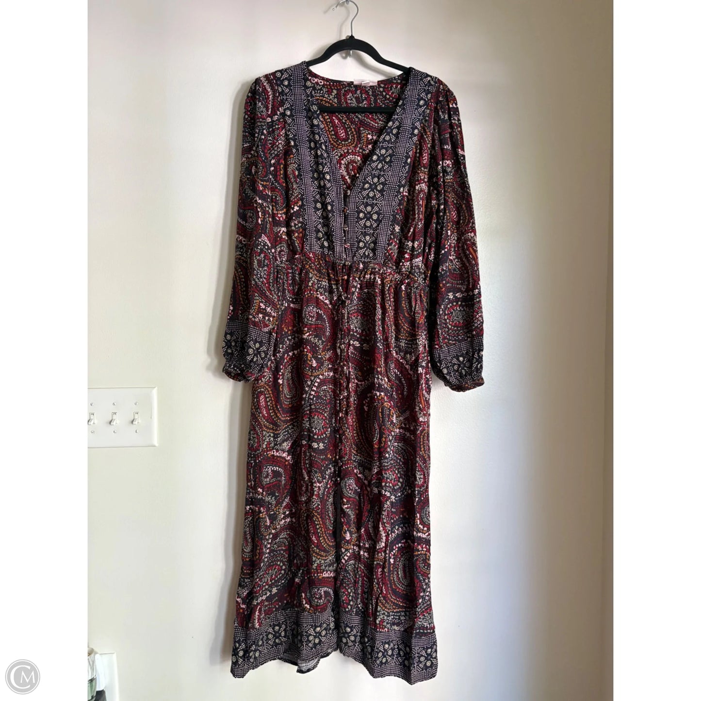 Dress Casual Maxi By Knox Rose In Multi-colored, Size: L