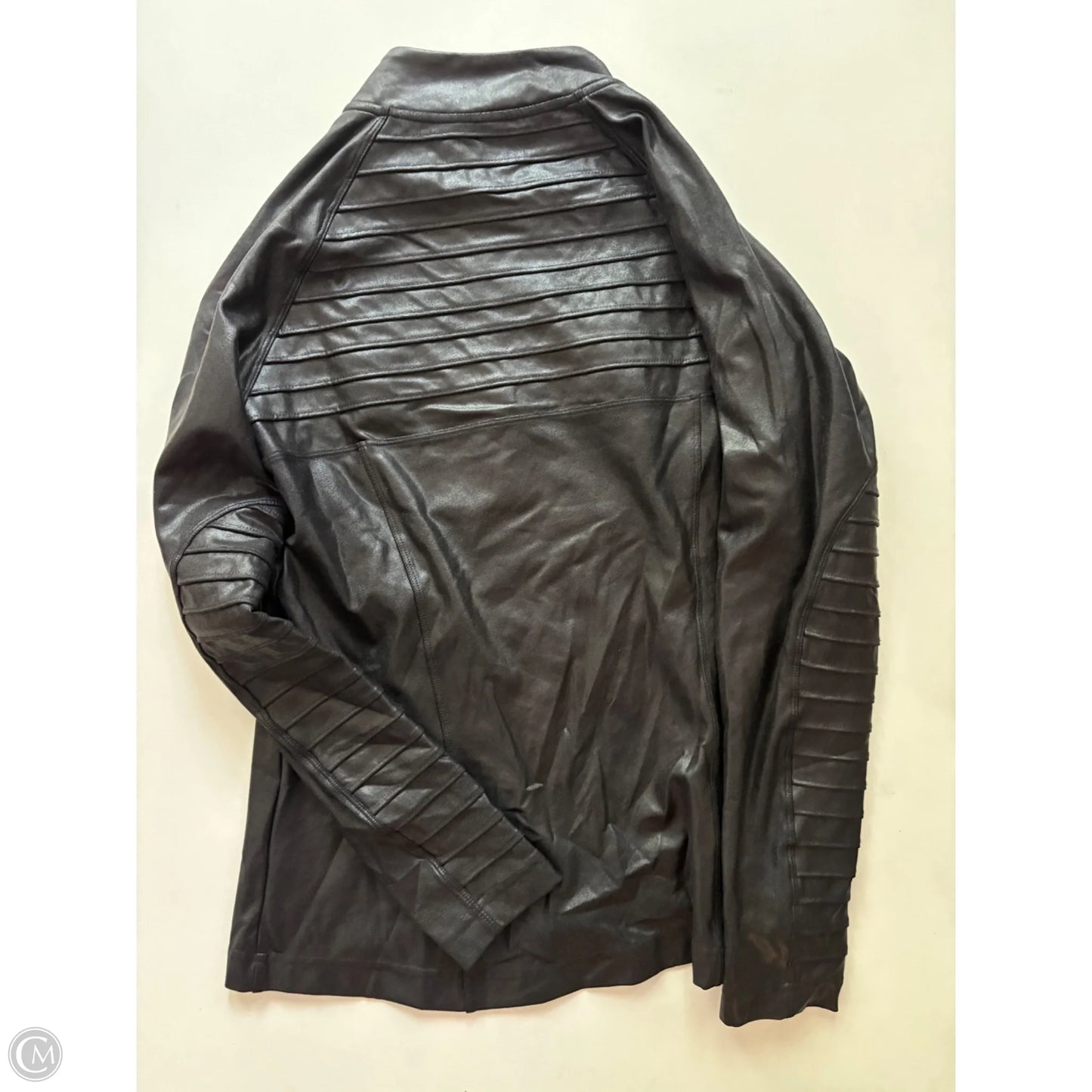 Jacket Moto By Spanx In Black, Size: M