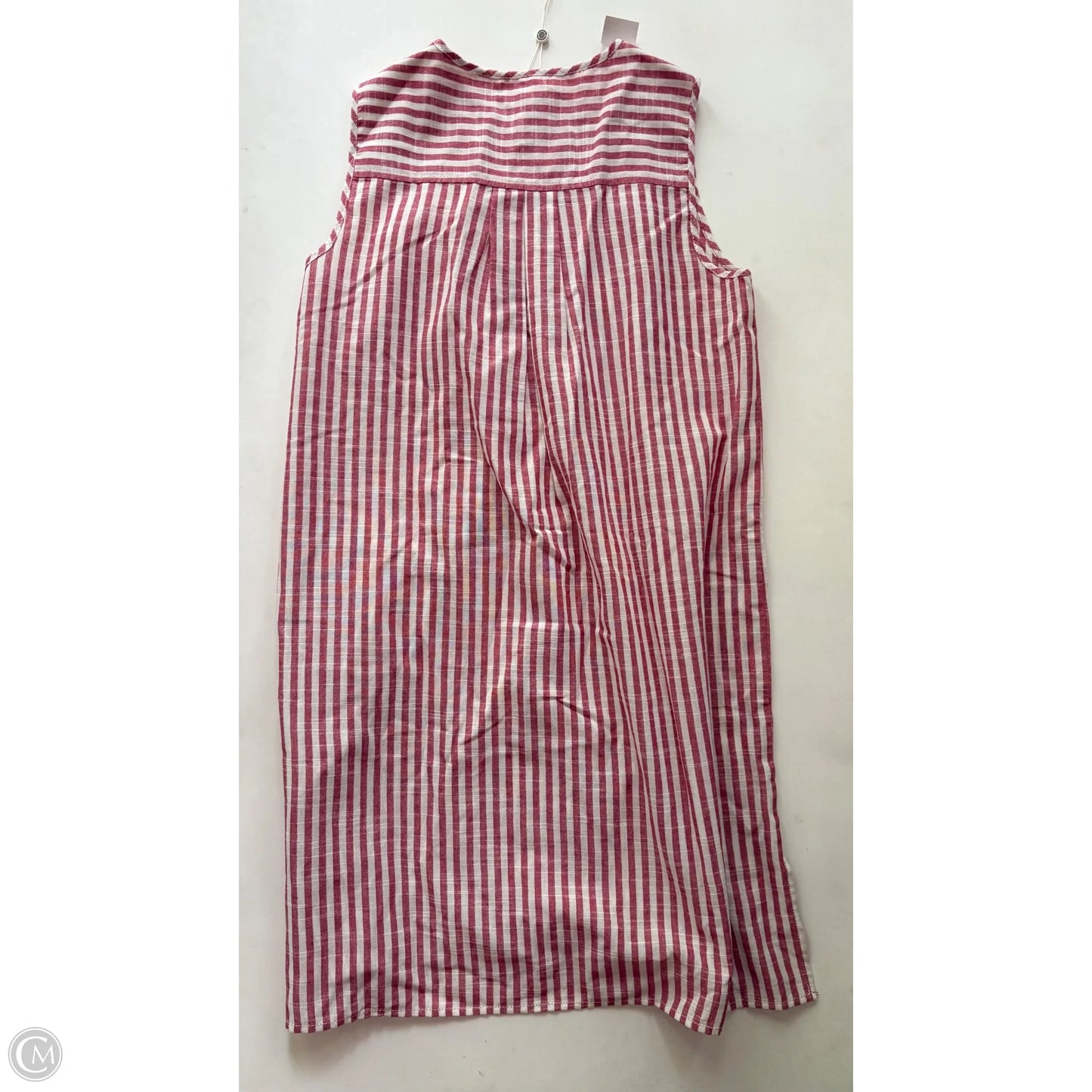 Dress Casual Midi By Max Studio In Striped Pattern, Size: M