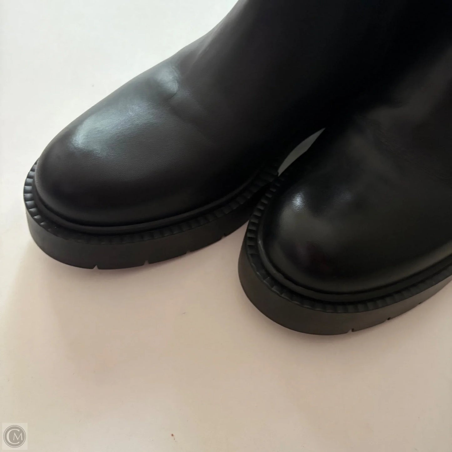 Boots Designer By Coach In Black, Size: 9.5