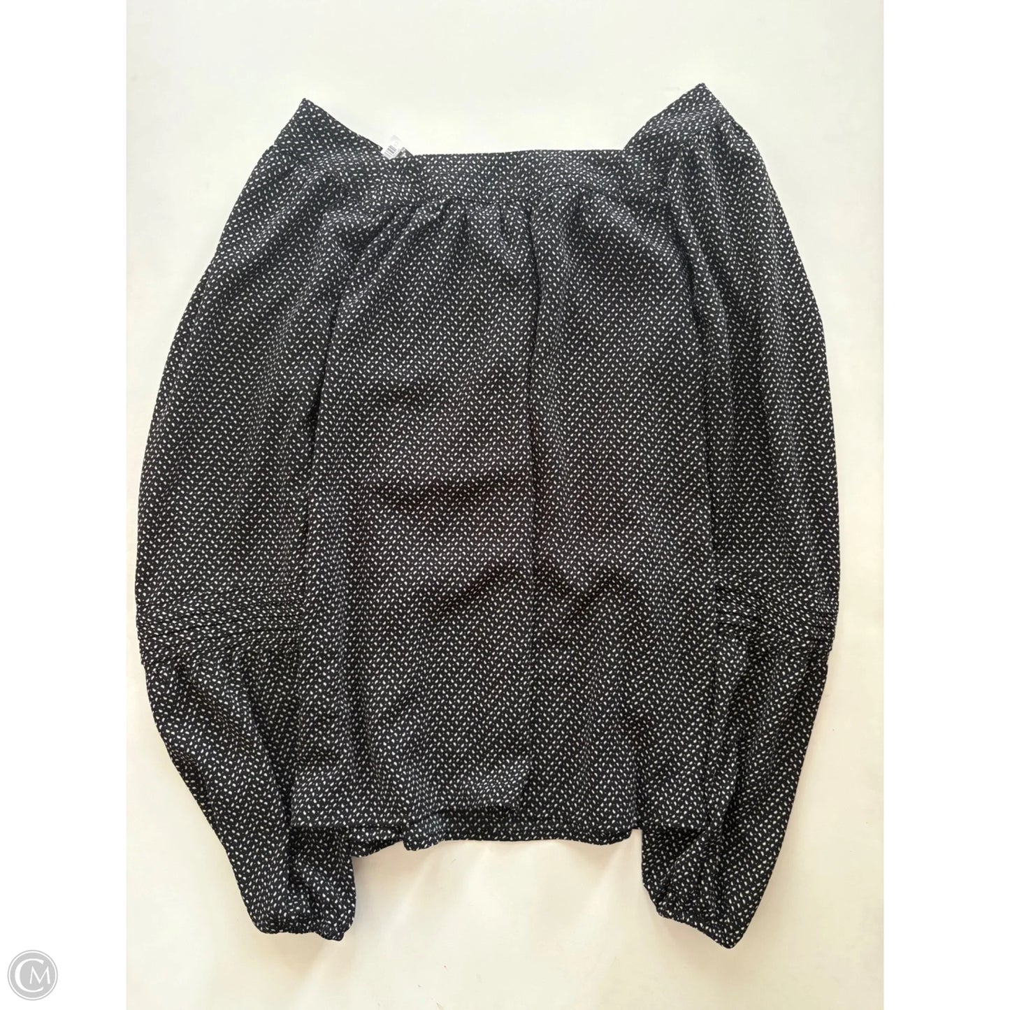 Blouse Long Sleeve By Lc Lauren Conrad In Black, Size: M