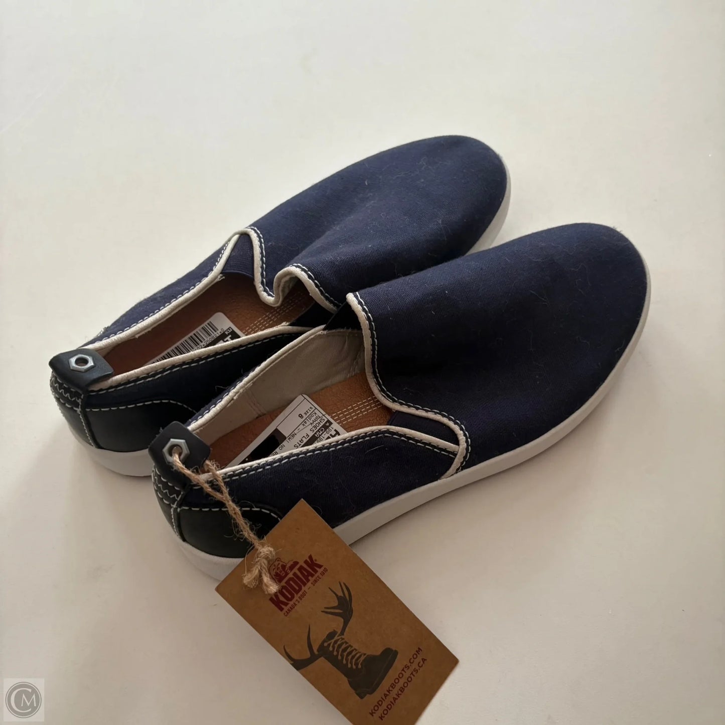 Shoes Flats By Kodiak In Navy, Size: 8