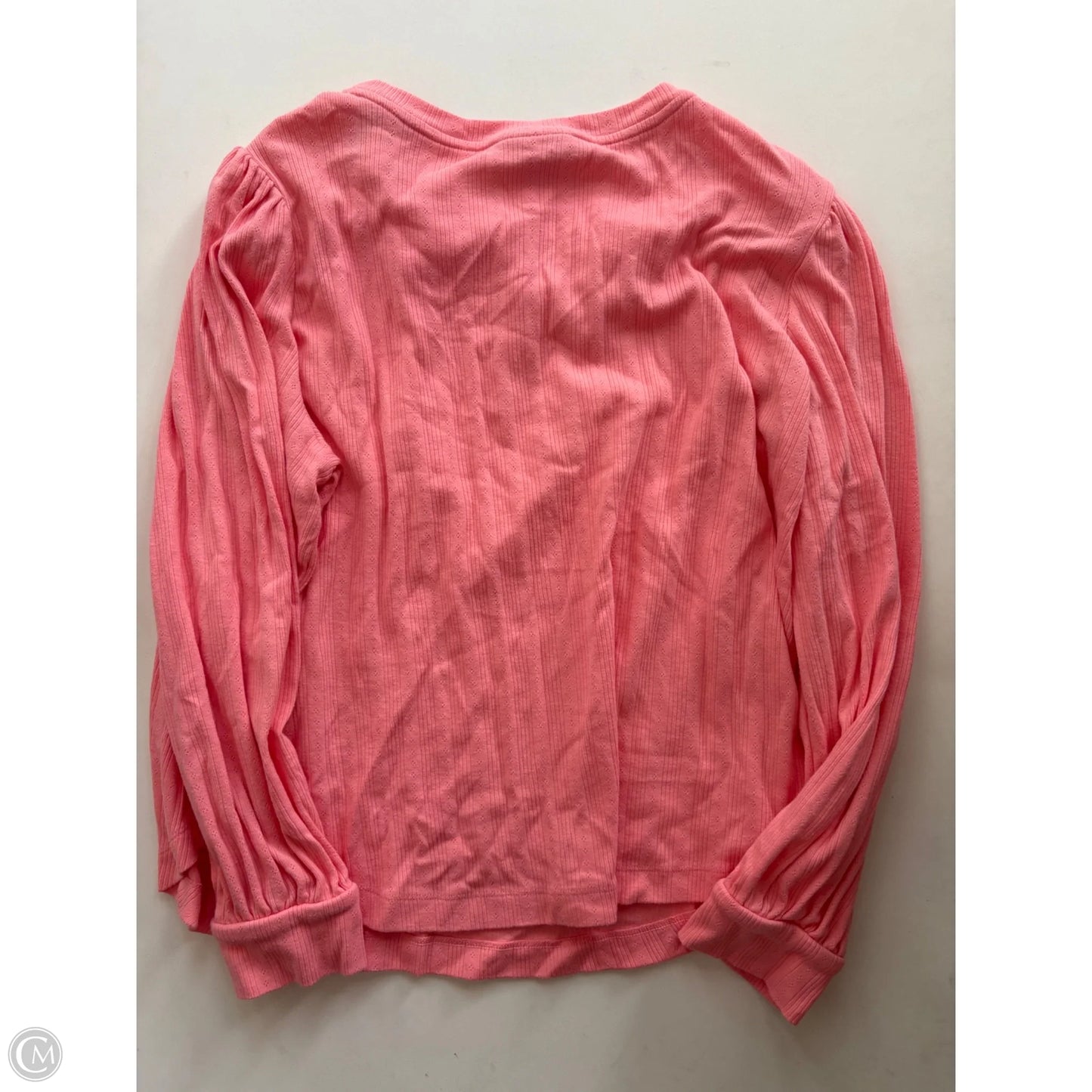 Top Long Sleeve By On 34th In Pink, Size: 2x