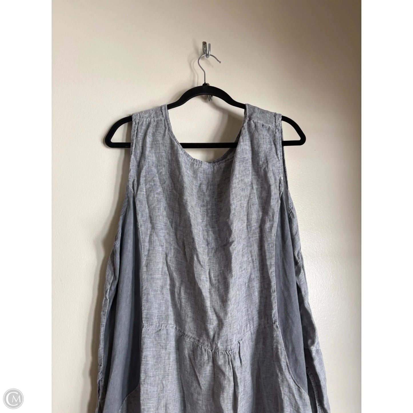 Dress Work By Lungo In Blue, Size: 3x