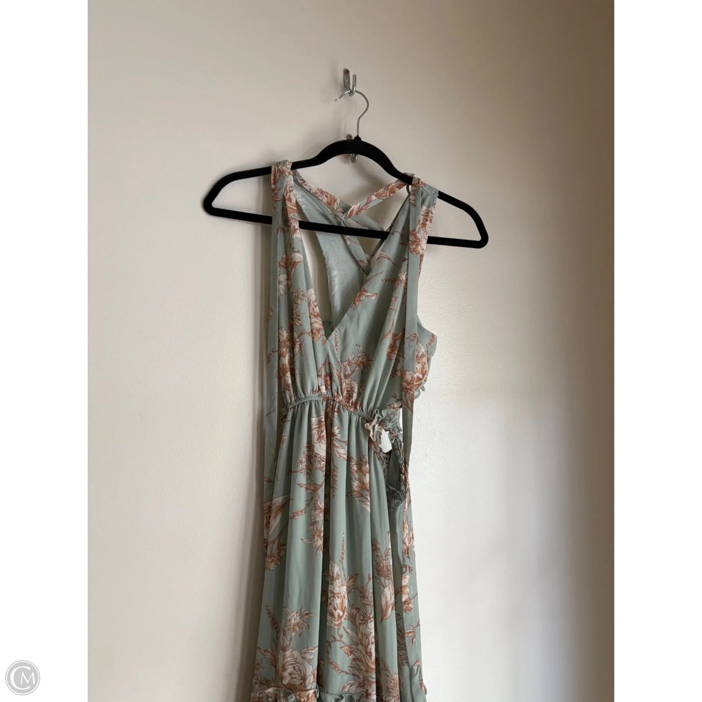 Dress Casual Maxi By Privy In Green, Size: M