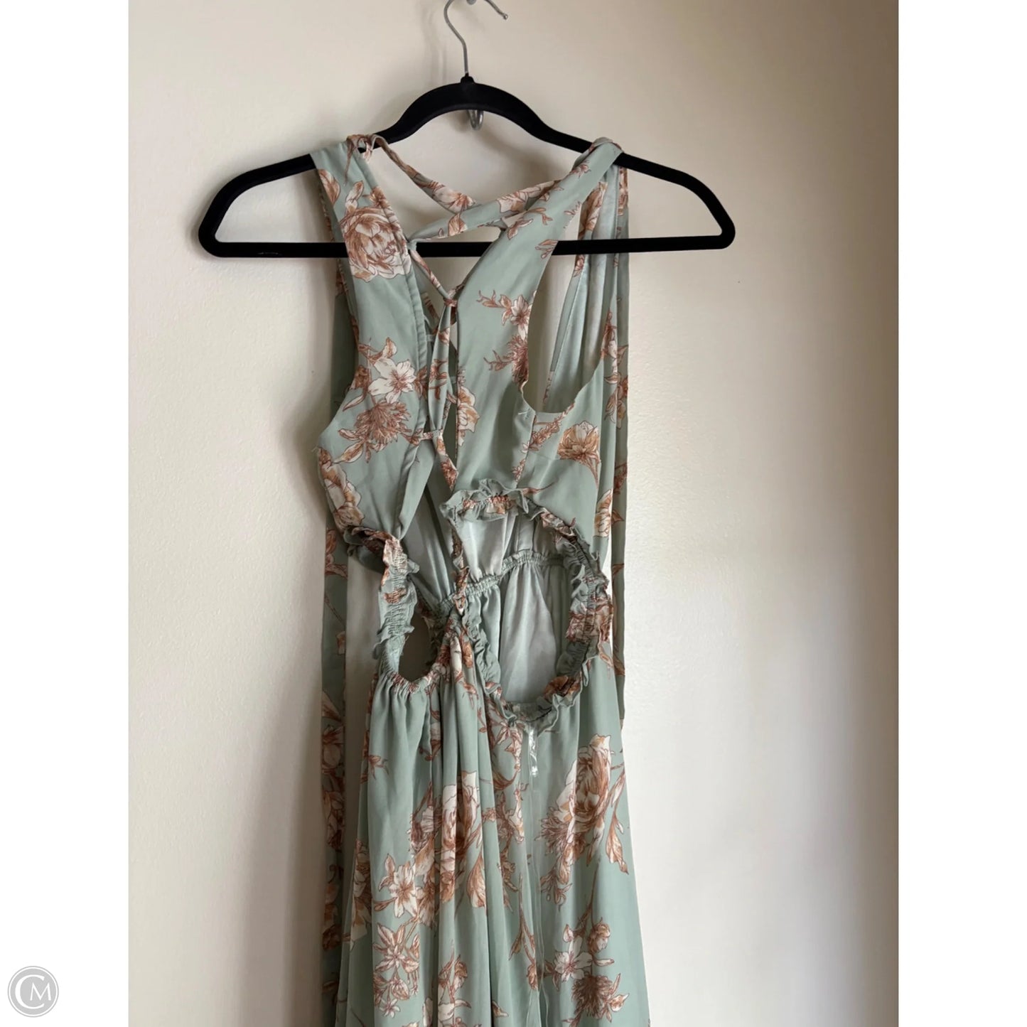 Dress Casual Maxi By Privy In Green, Size: M
