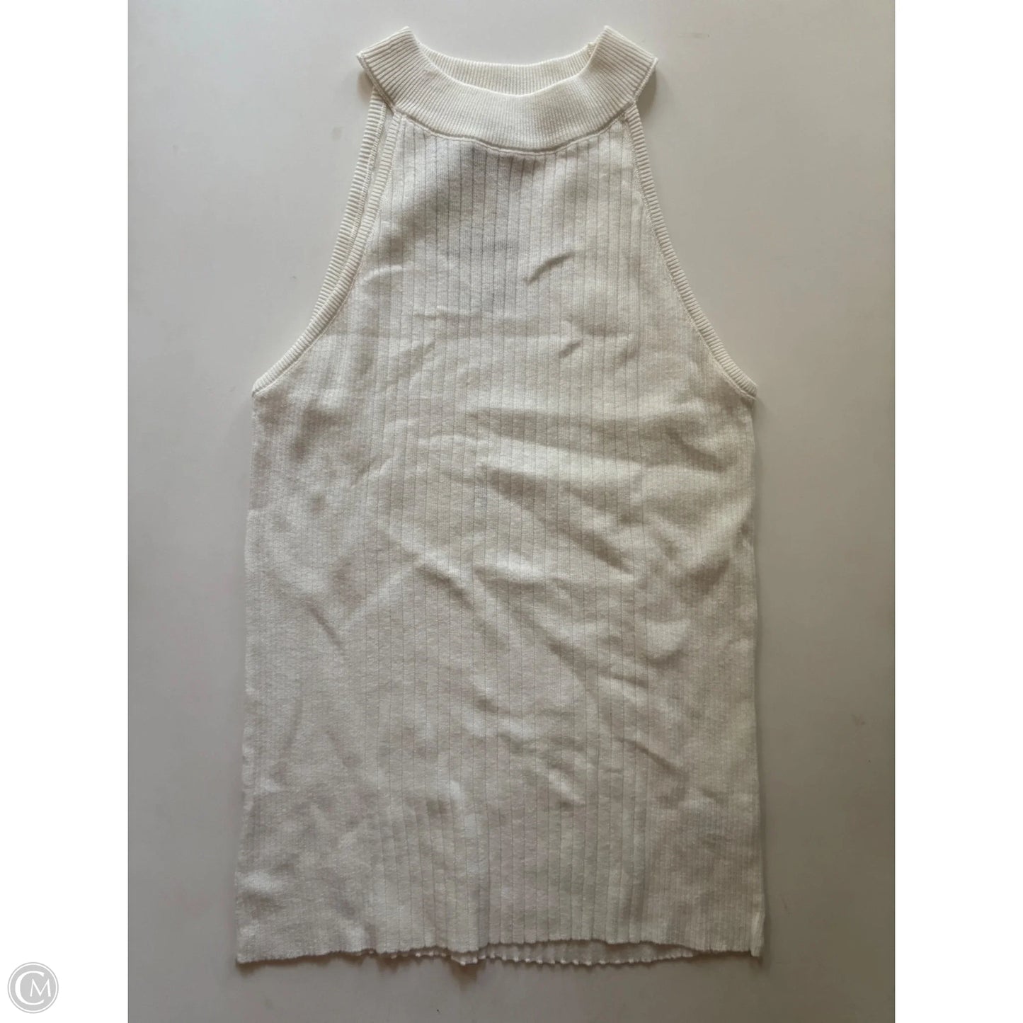 Sweater Short Sleeve By Eesome In Cream, Size: M
