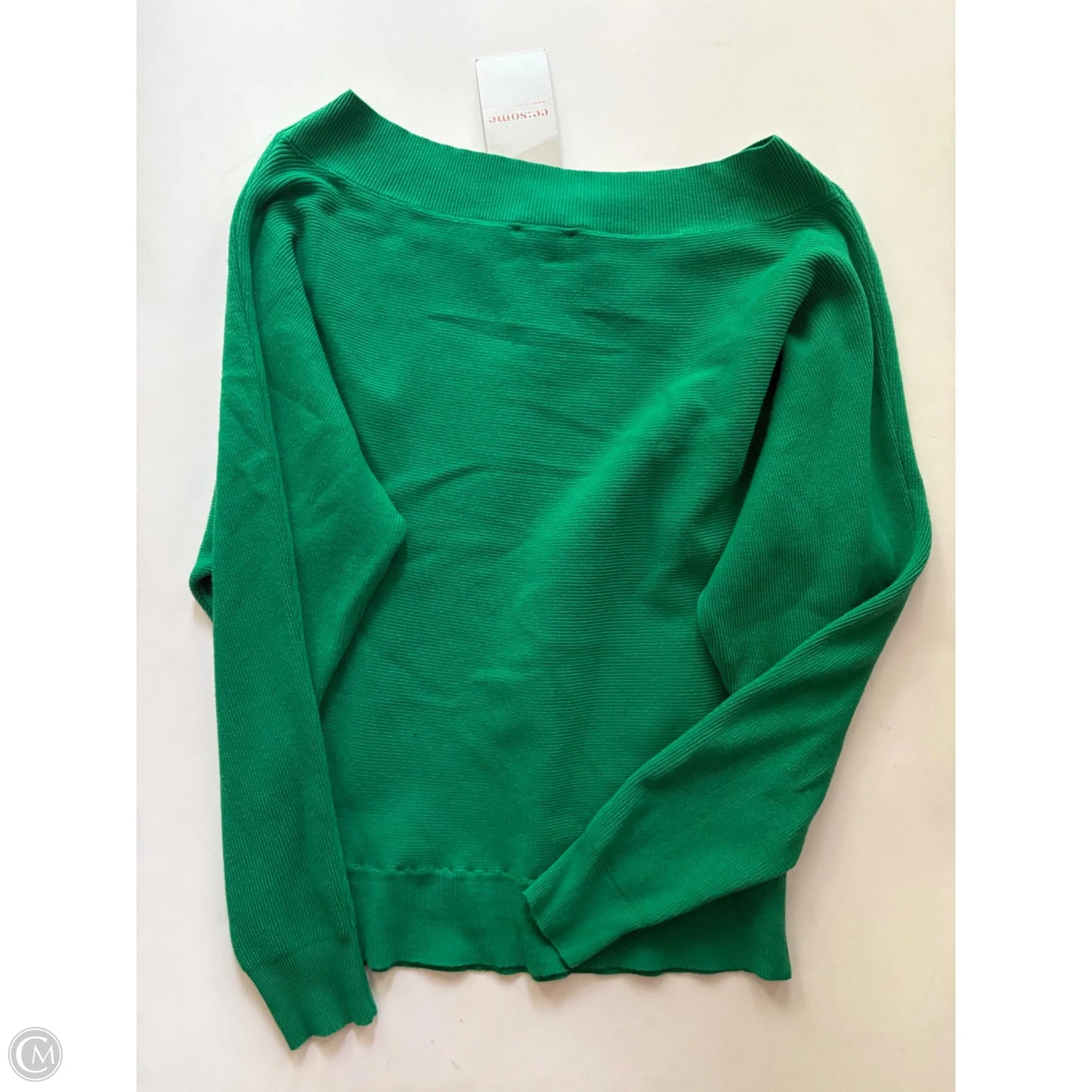 Sweater By Ee Some In Green, Size: S