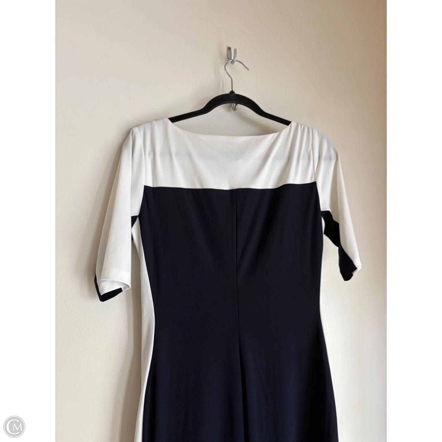 Dress Work By Anne Klein In Navy, Size: M