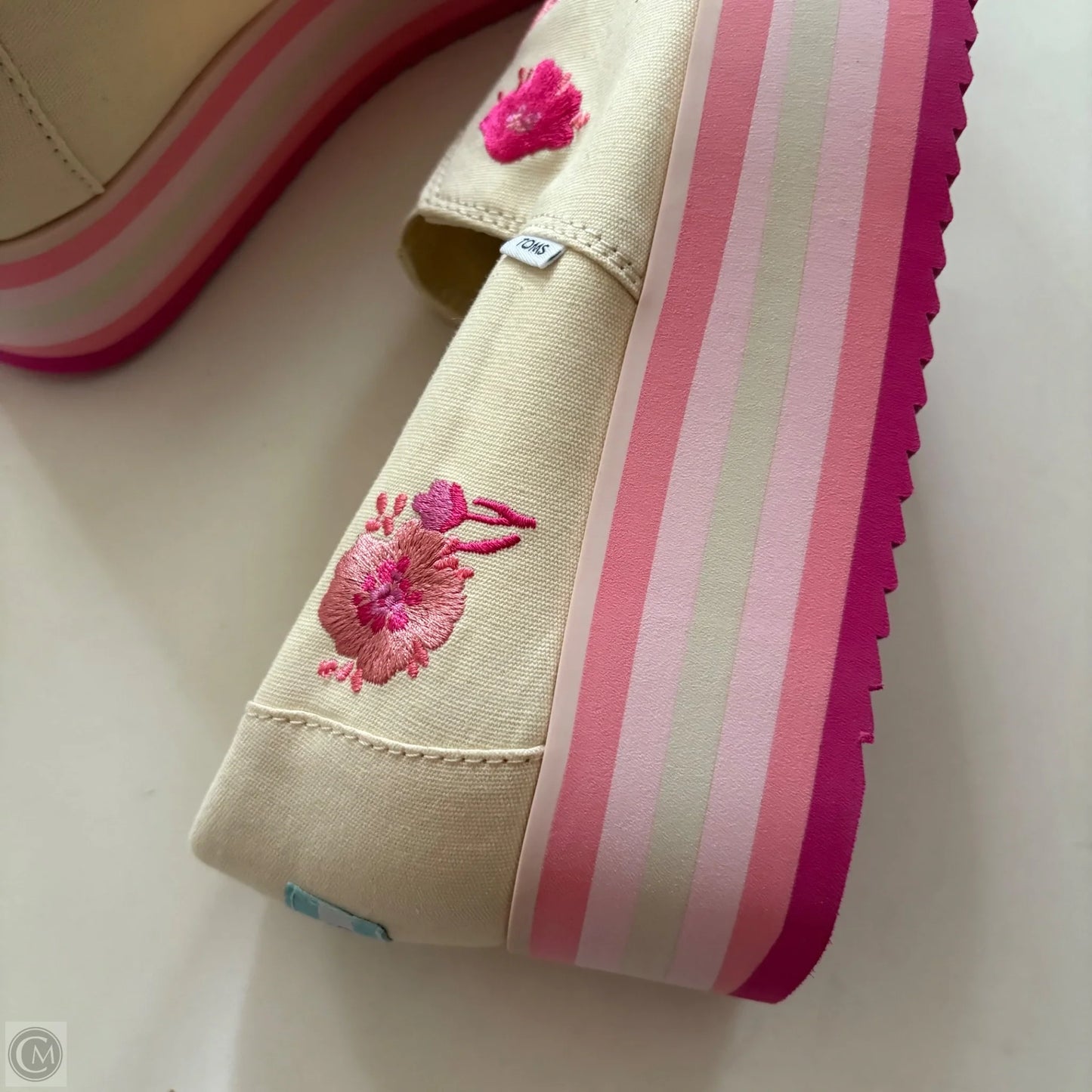 Shoes Heels Platform By Toms In Multi-colored, Size: 8.5