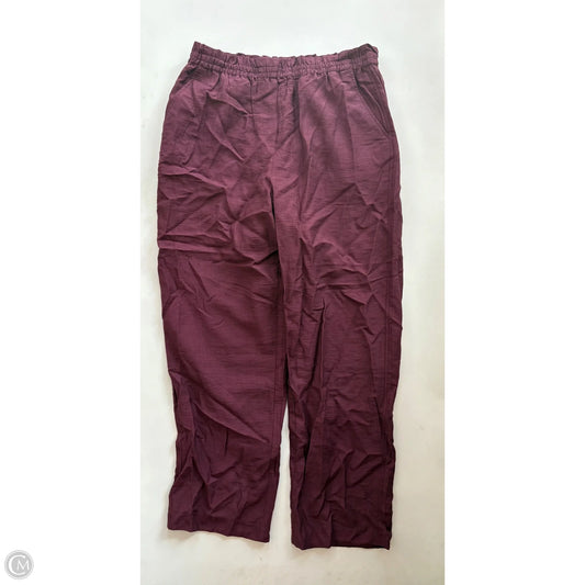 Pants Lounge By H&m In Maroon, Size: 8