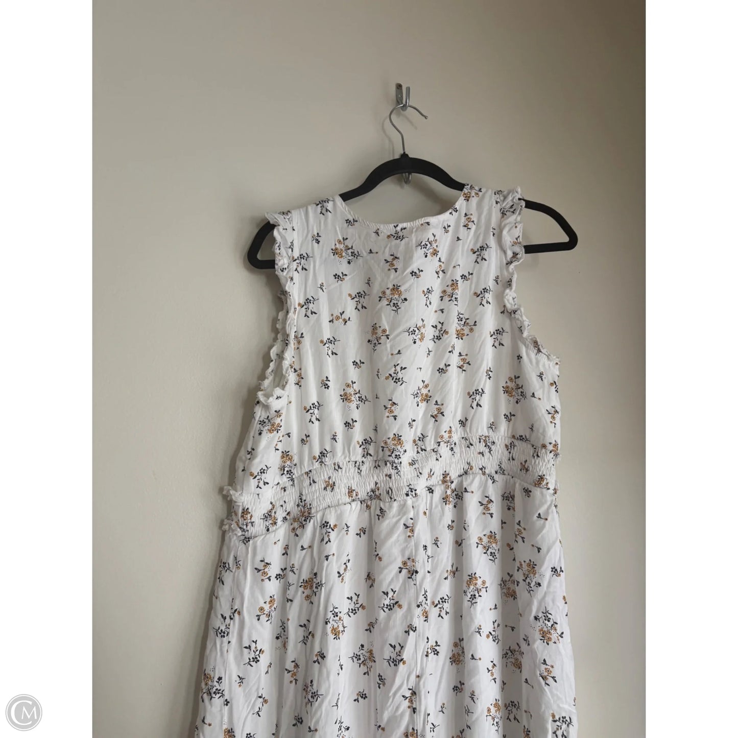 Dress Casual Midi By Ember In Floral Print, Size: 1x