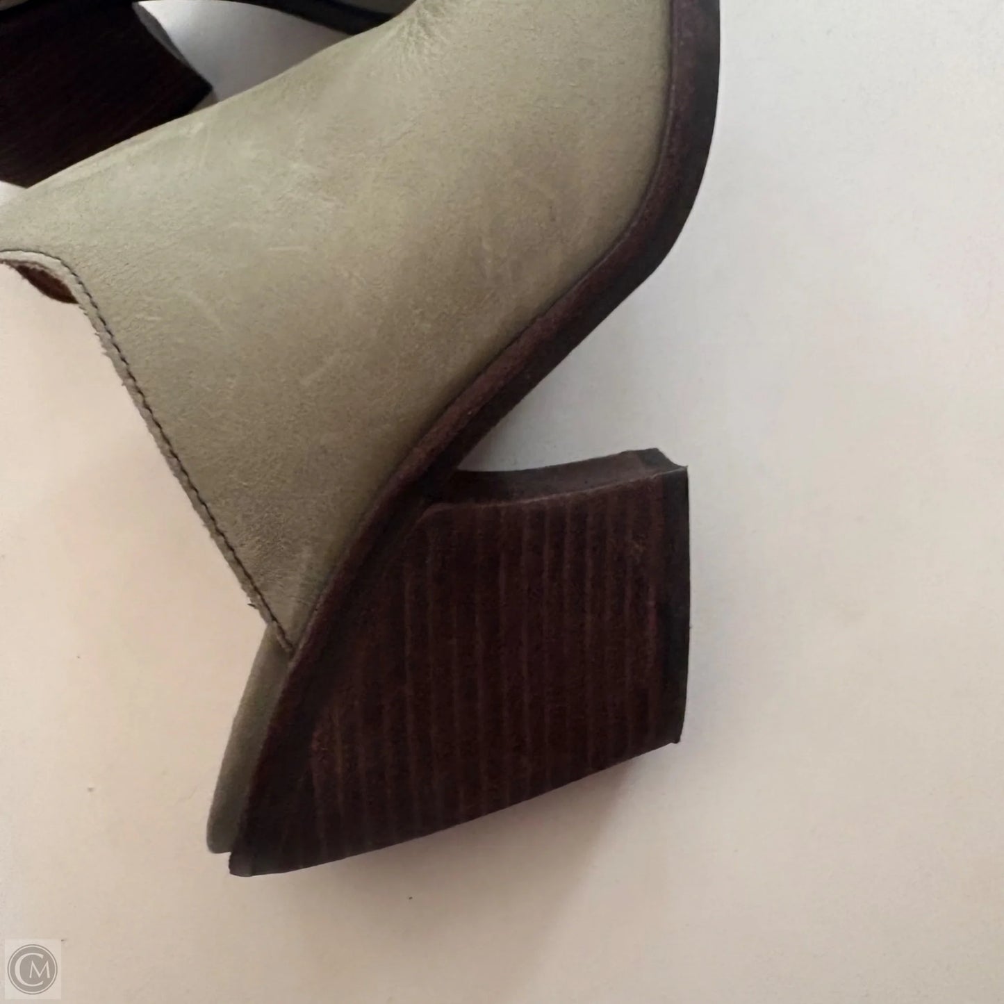 Boots Ankle Heels By Lucky Brand In Green, Size: 6