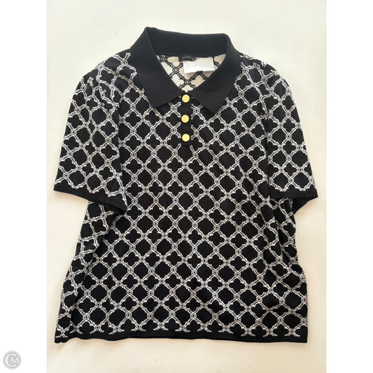 Skirt Set 2pc By Talbots In Black, Size: Xl