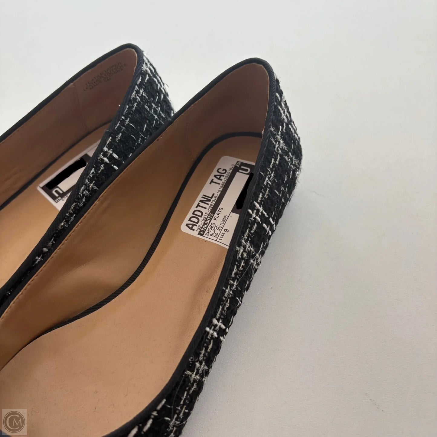 Shoes Flats By Talbots In Black, Size: 9