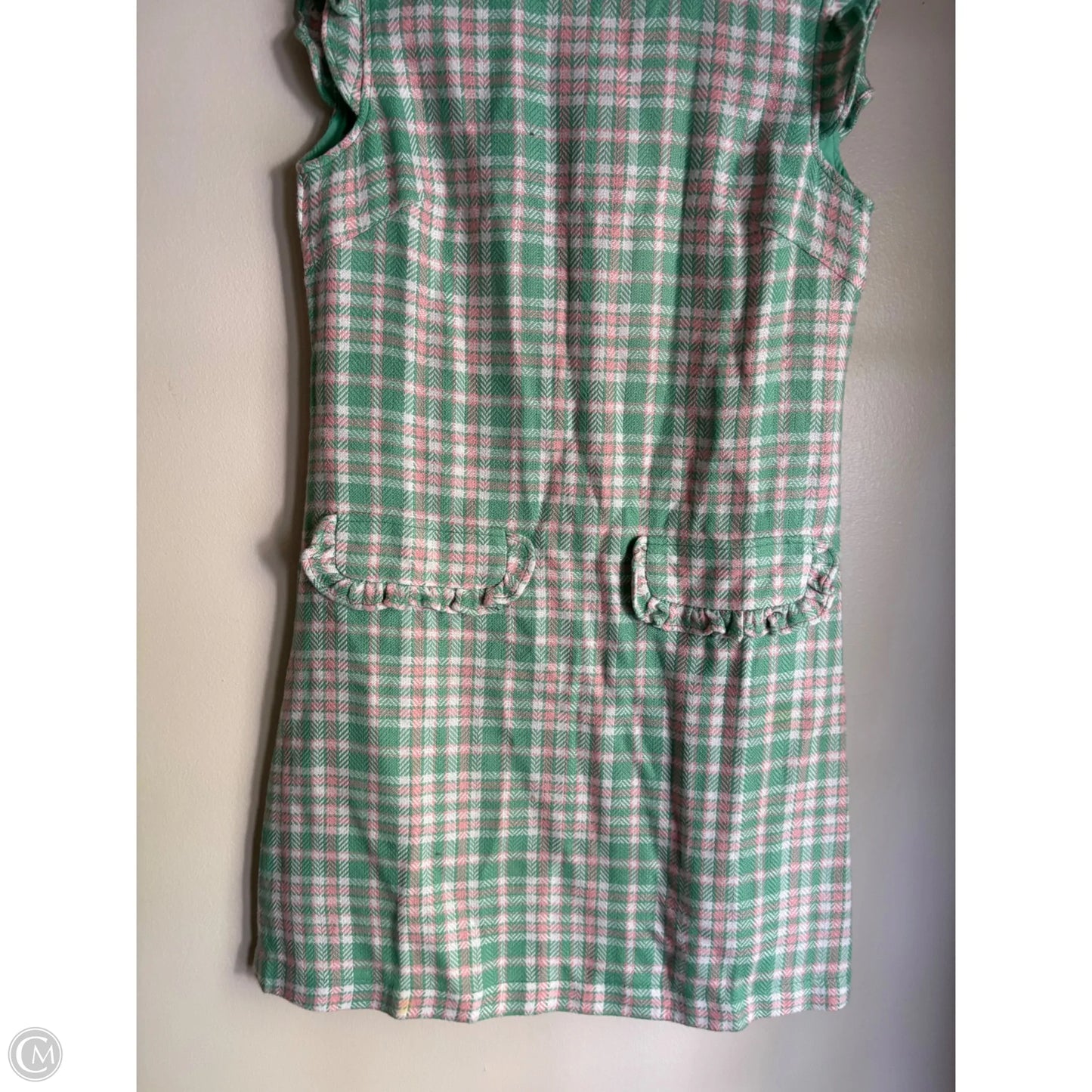 Dress Casual Midi By Beaufortbonnet In Plaid Pattern, Size: S