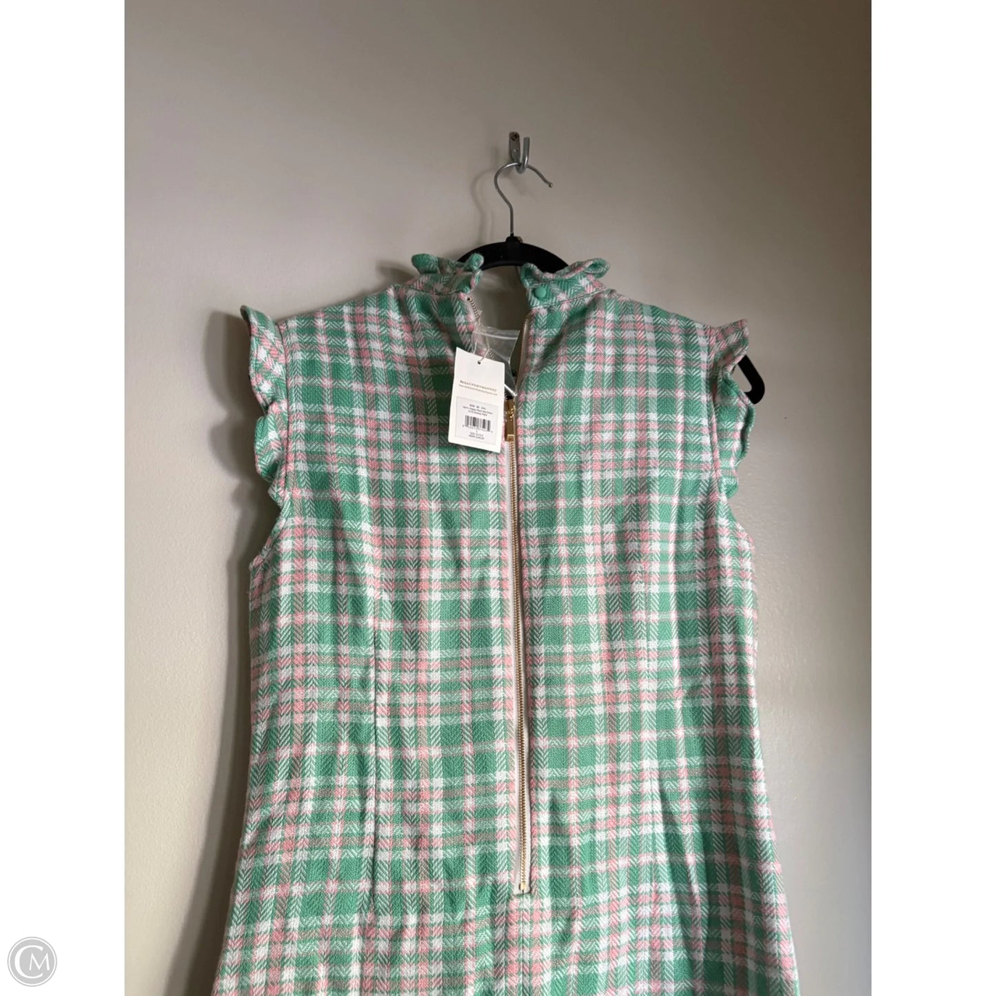 Dress Casual Midi By Beaufortbonnet In Plaid Pattern, Size: S
