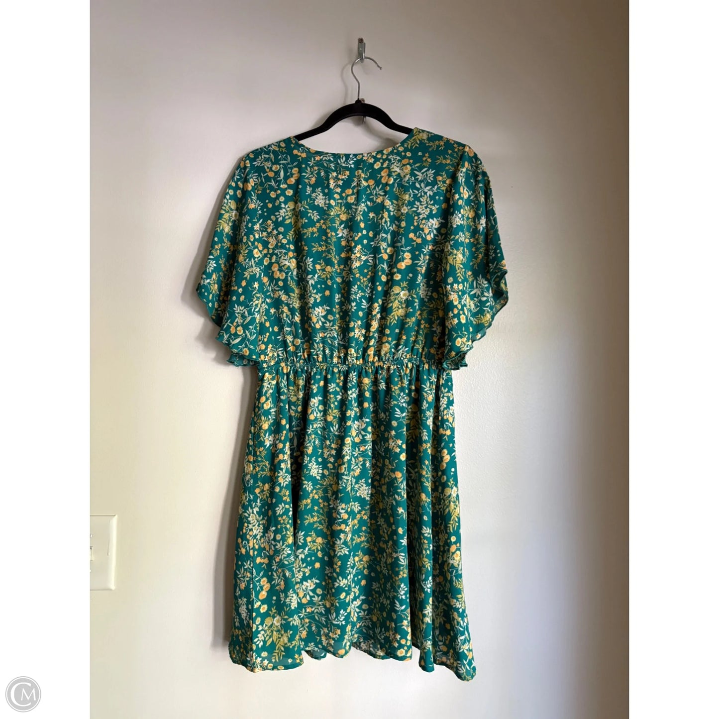 Dress Casual Midi By Bailey Blue In Green, Size: M