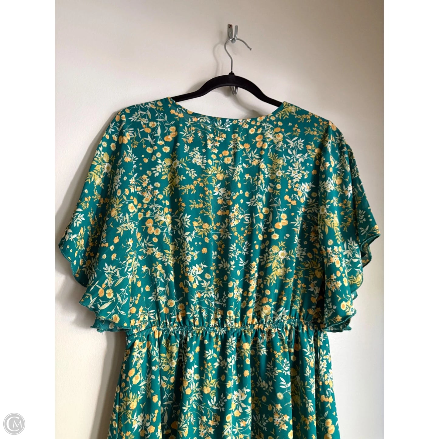 Dress Casual Midi By Bailey Blue In Green, Size: M