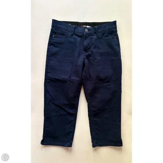 Jeans Cropped By Liz Claiborne In Blue, Size: 4