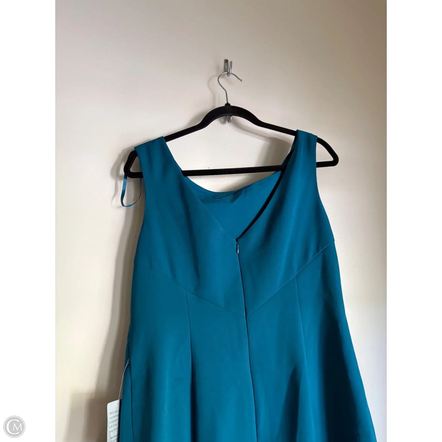 Dress Party Midi By Eliza J In Blue, Size: Xl