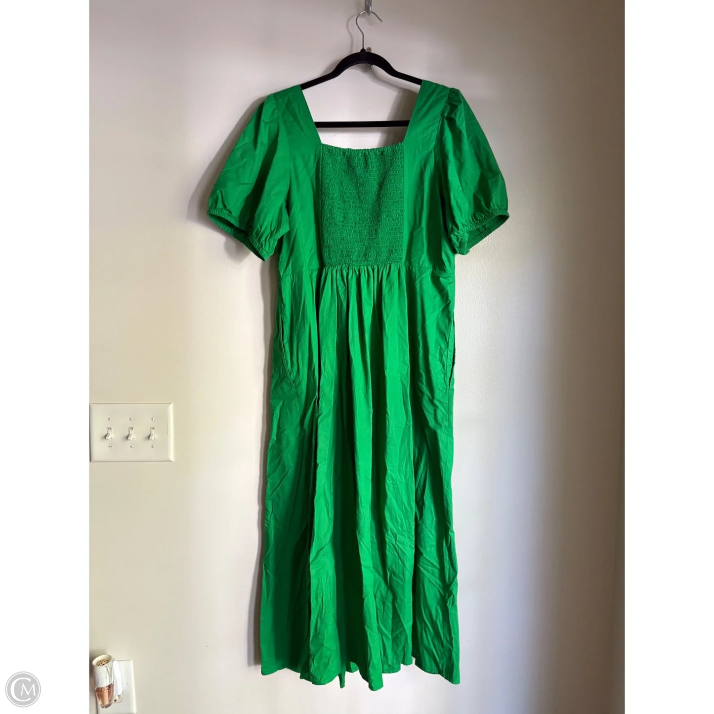 Dress Casual Maxi By Old Navy In Green, Size: Xl