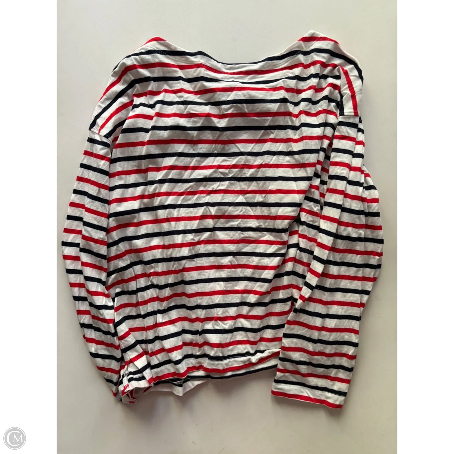 Top Long Sleeve By Old Navy In Striped Pattern, Size: Xl